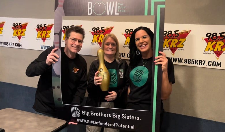 Big Brothers Big Sisters peeps with Rocky