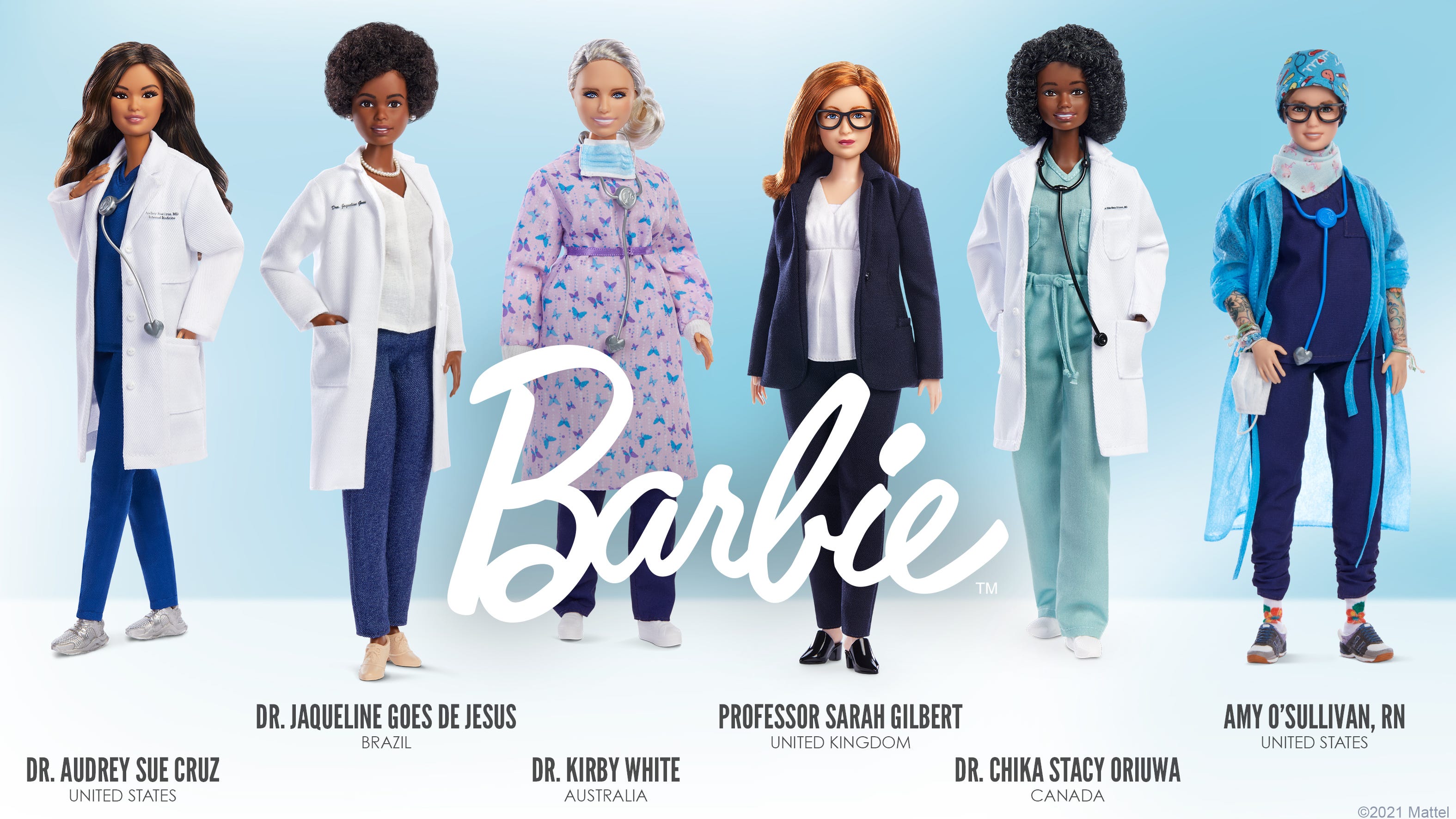 Nurse among 6 frontline workers being honored with a Barbie doll in their likeness