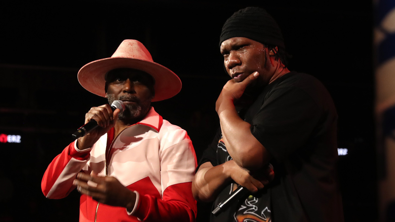 Everyone who came out for 'VERZUZ' with Big Daddy Kane and KRS-One, and the one MC that didn't