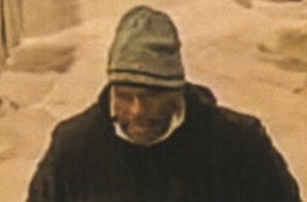 Suspect wanted for breaking into a business.