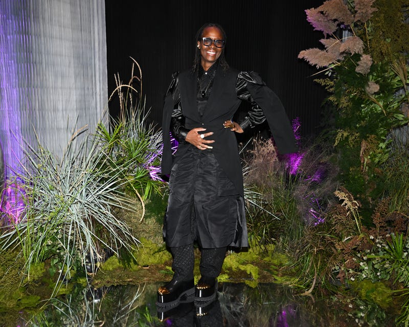 Mickalene Thomas at the 2024 Barnes Art Ball.