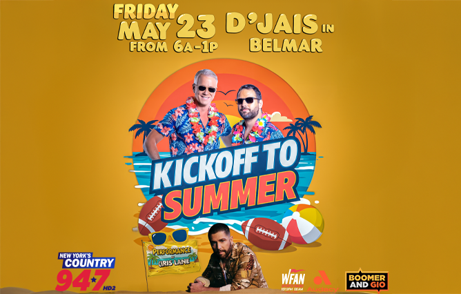 Audacy present "Kickoff to Summer" 2025 at D'Jais in Belmar on May 23!