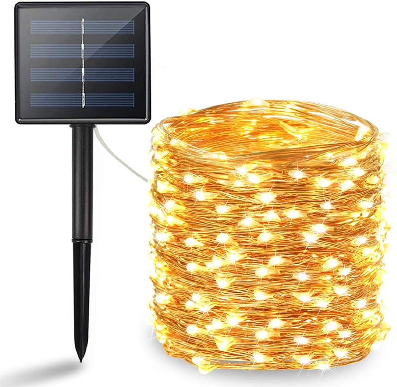 BHCLight Solar Outdoor String Lights