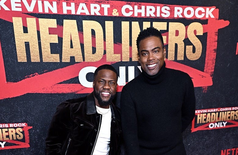 Kevin Hart and Chris Rock 
