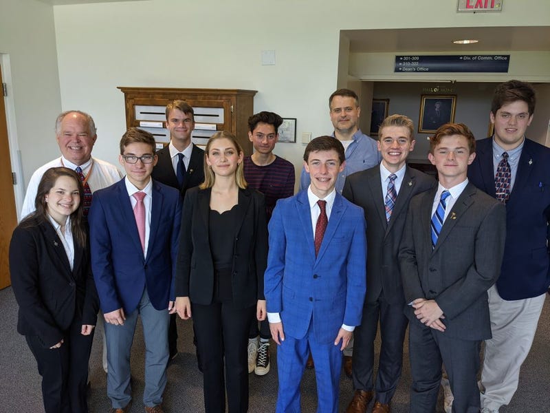Bob Jones Academy Mock Trial team