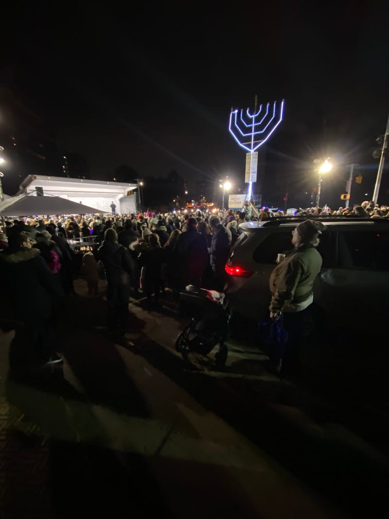 Brooklyn's largest menorah was lit on Dec. 7.