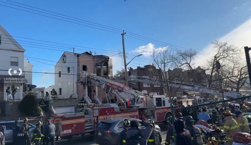 The fire occurred at 1237 67th St. in Dyker Heights.