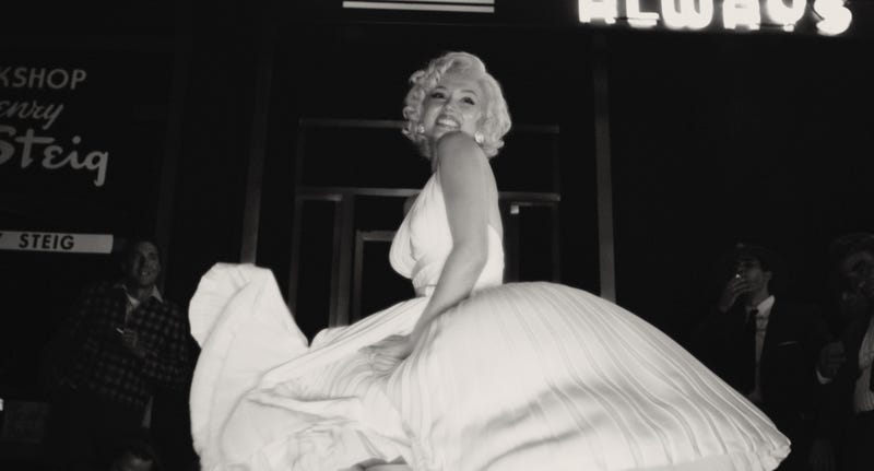 Ana de Armas as Marilyn Monroe in 'Blonde'