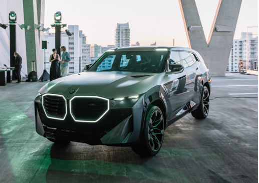 The BMW Concept XM at 2021 Art Basel Miami
