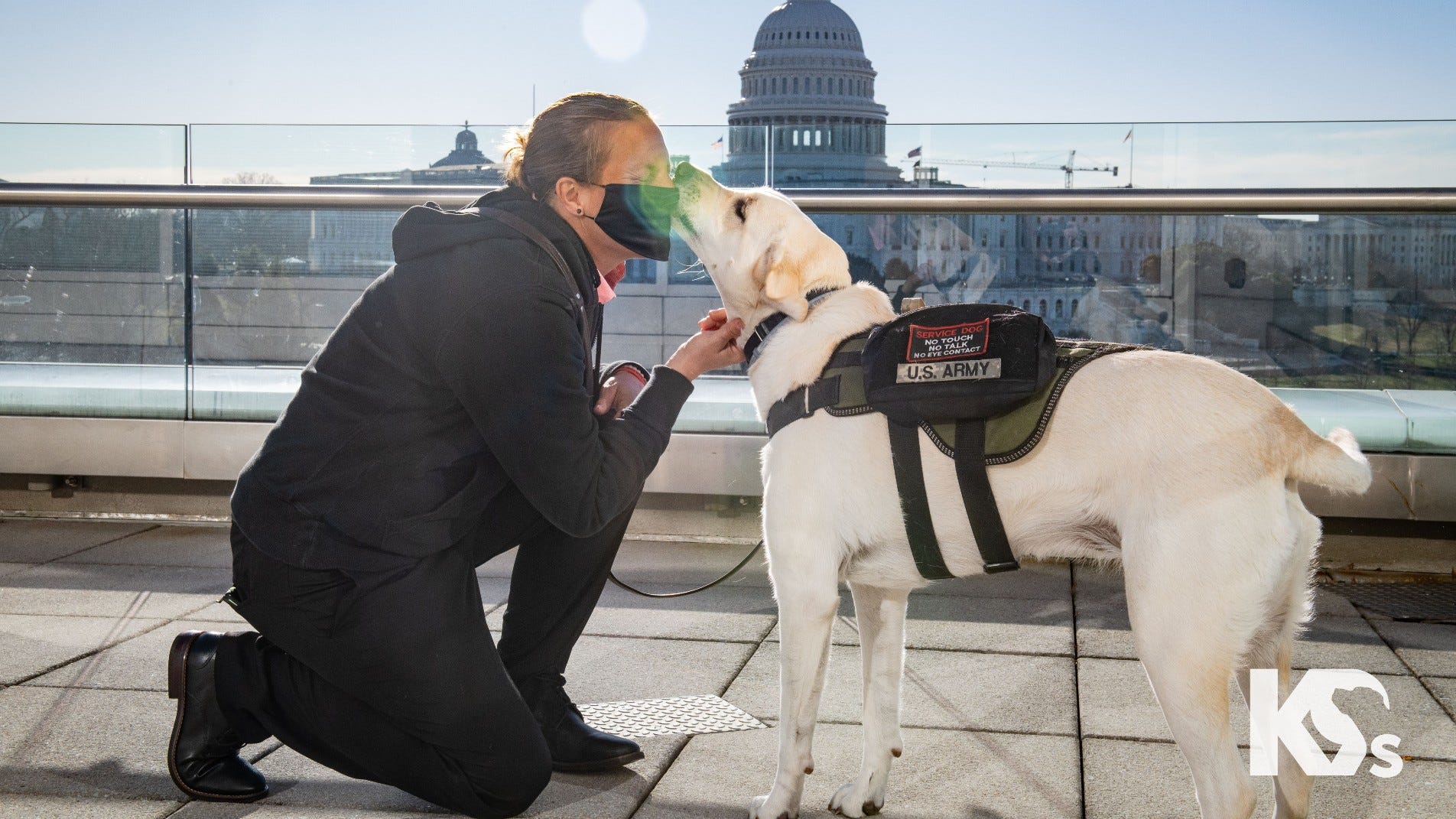 Four-legged love helped to save the life of veteran battling opiate addiction
