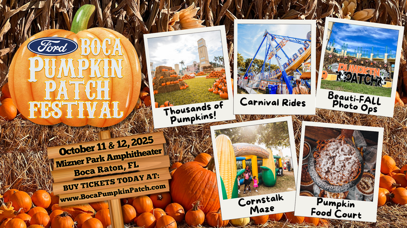 Boca Pumpkin Patch Flyer