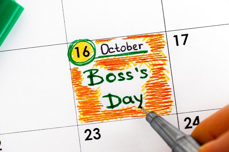 Boss's Day graphic