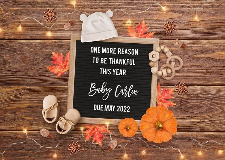 Baby announcement