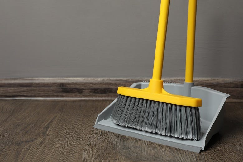 A broom