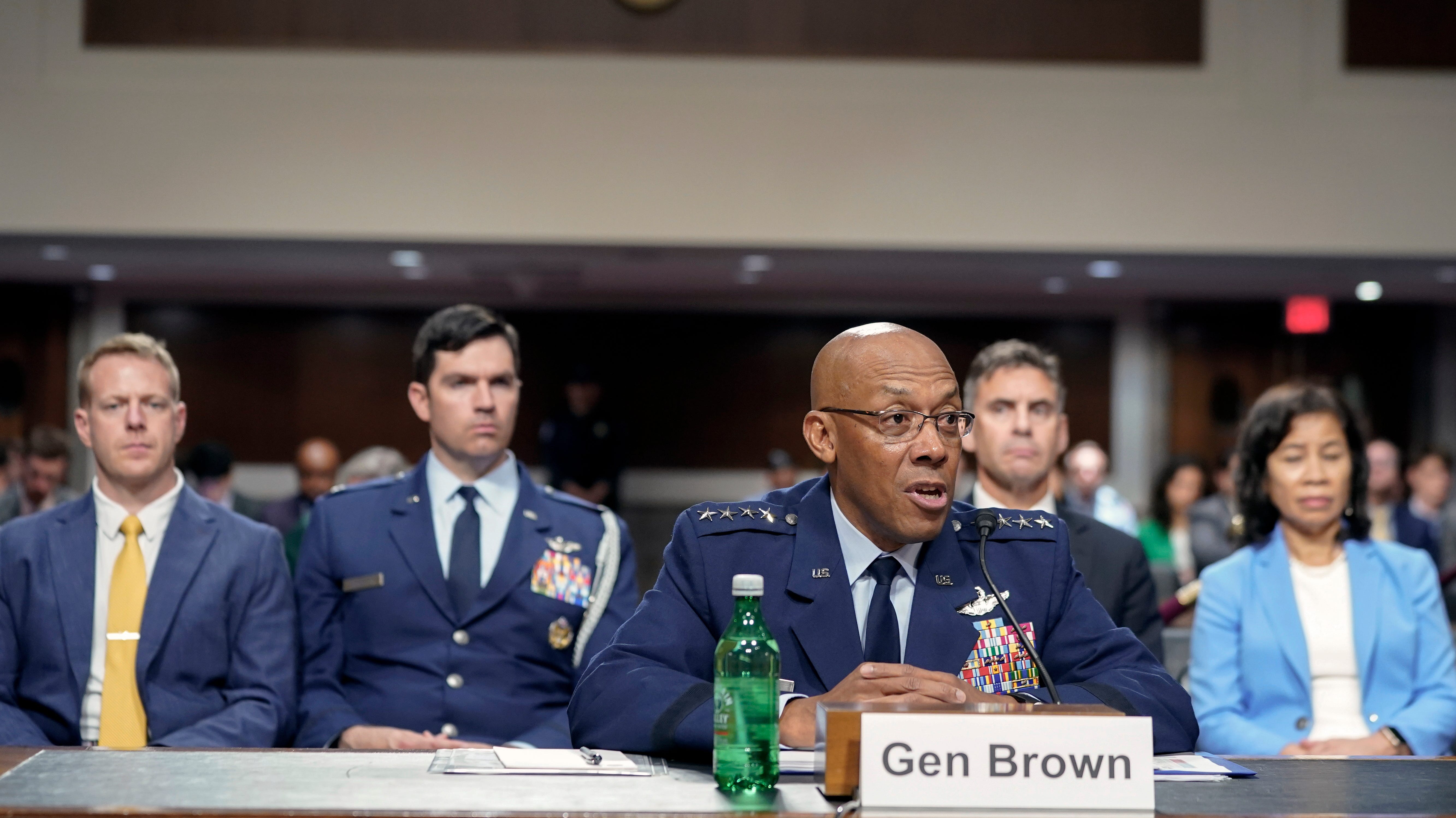 Joint Chiefs nominee wins over lawmakers but faces uncertain fate because of senator's hold