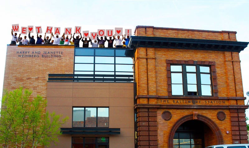 The Baltimore Station is a transformed former fire station