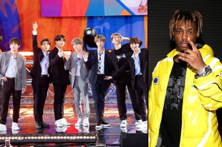 BTS and Juice WRLD Bring the 90's Slow Jam Groove on 'All Night'