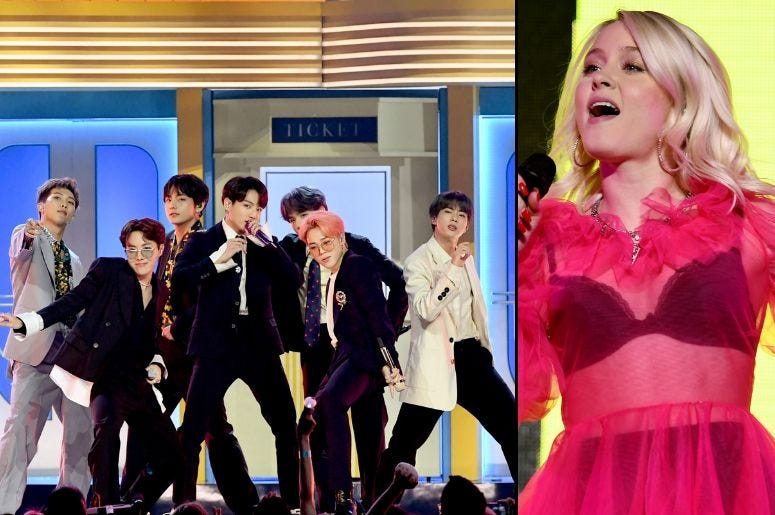 BTS and Zara Larsson