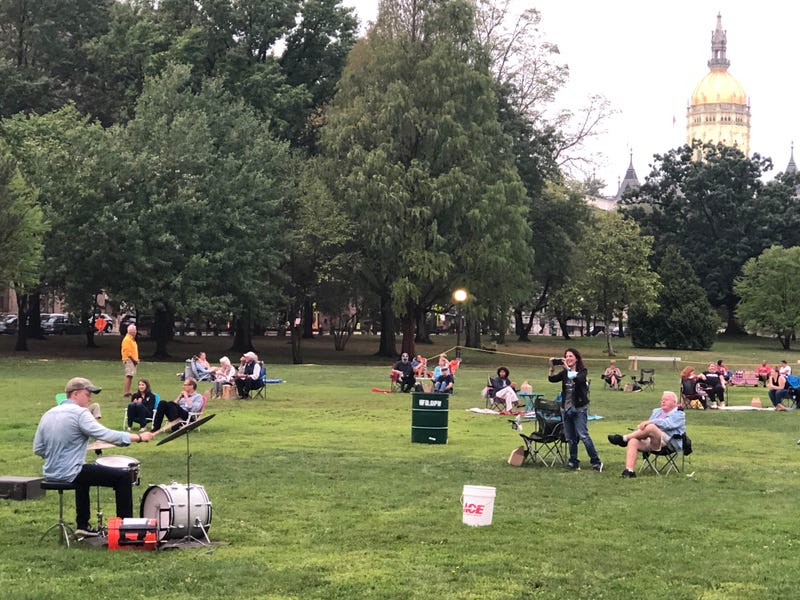 Hartford's Bushnell Park in quieter times, Sept., 2020