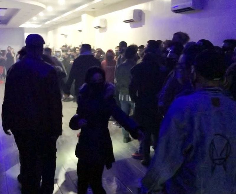 NYC Sheriff's raid party in Queens