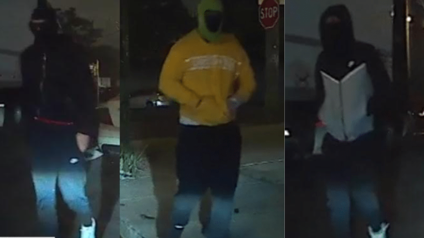 VIDEO: 3 men in Mercedes-Benz sought in Bronx attempted armed robbery