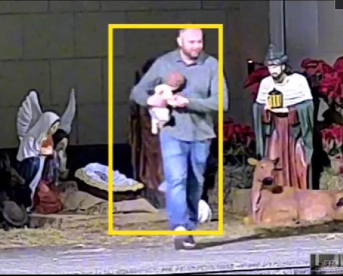 baby jesus stolen