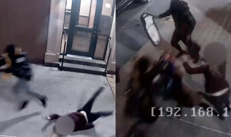 Police released video Thursday showing the sixth and final robbery at Robert Avenue and Bruckner Boulevard in Pelham Bay