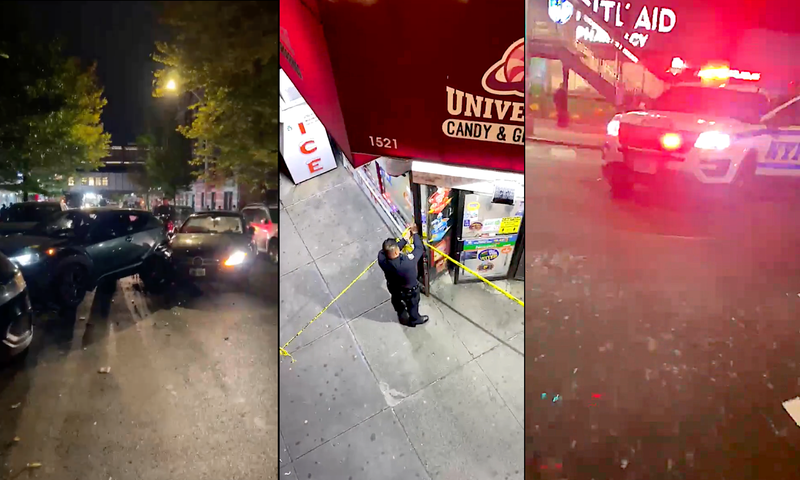 The shooting erupted around 10:20 p.m. Sunday at Elder and Westchester avenues in the Soundview section