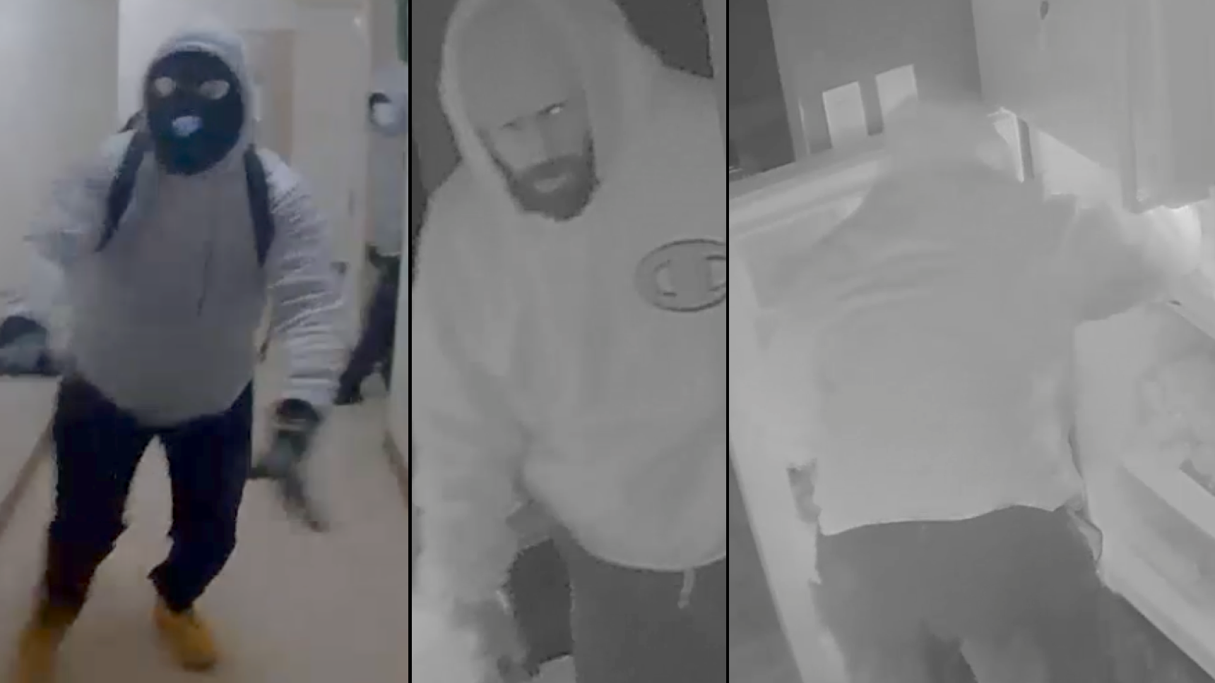 VIDEO: Masked home invaders storm Brooklyn apartment, zip-tie resident