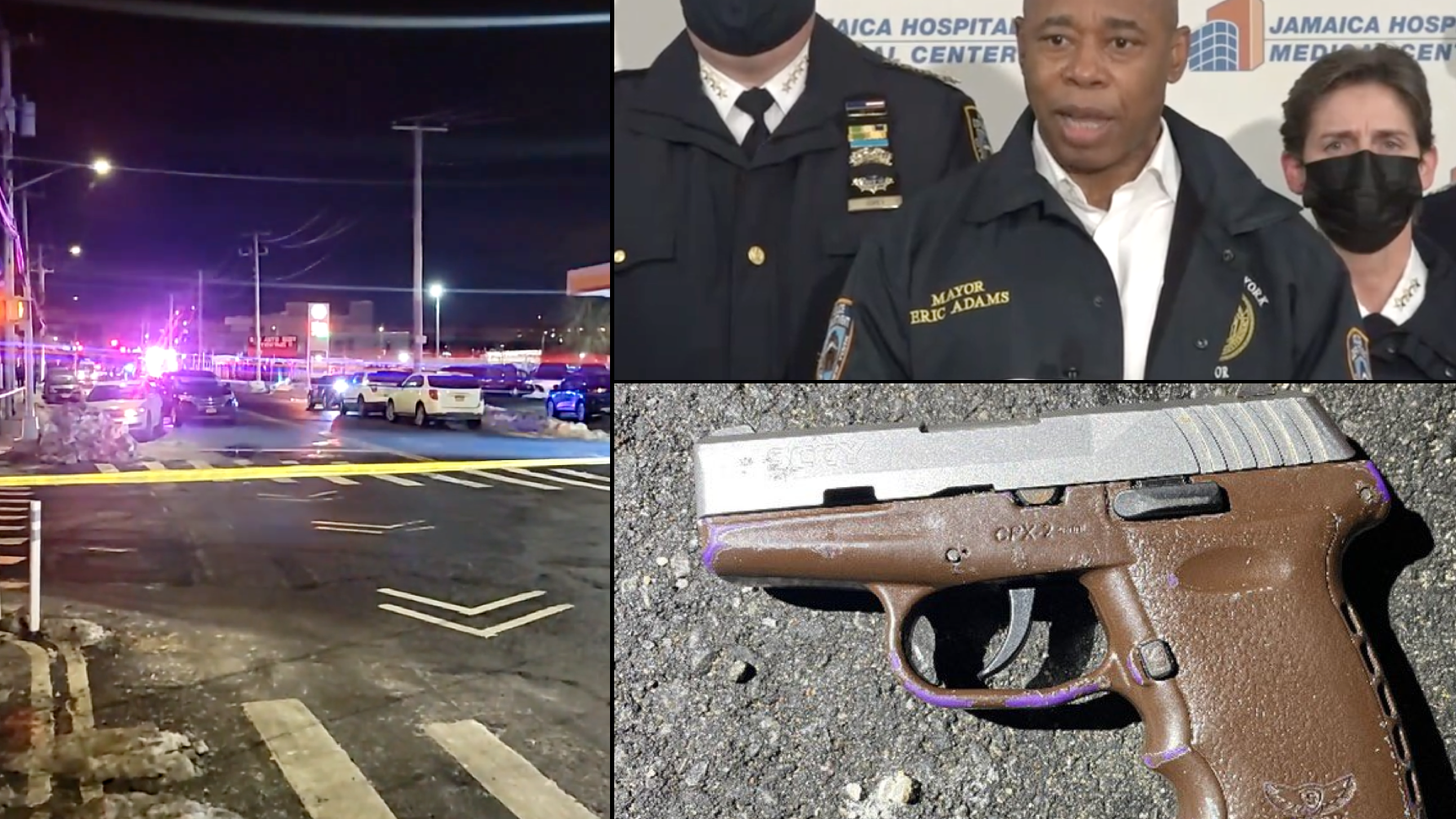 Off-duty NYPD officer shot, wounded in Queens; suspects in custody