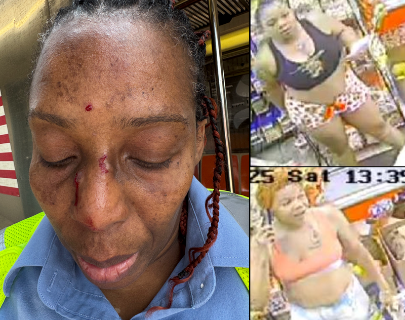 Marshalee Reid was brutally attacked at the New Lots Avenue station by two women, police and the transit workers union said