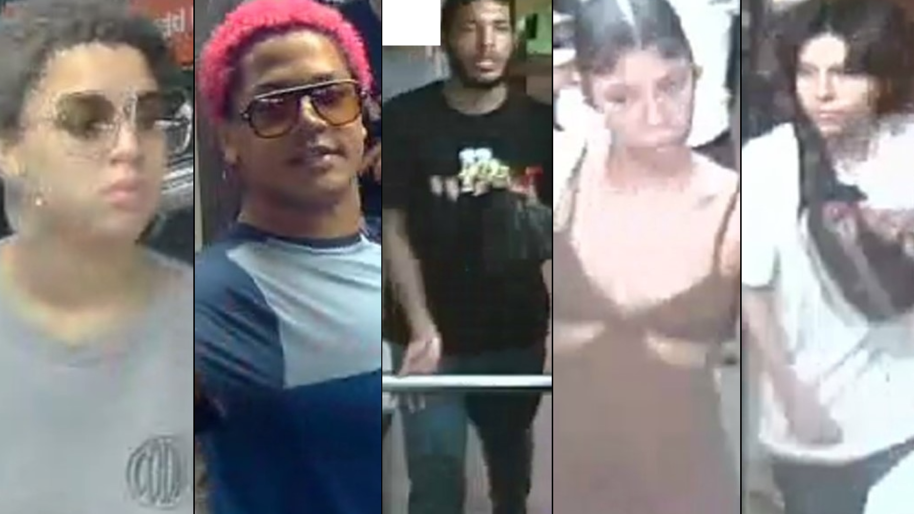 SEEN THEM? Group beats up subway riders who recorded them smoking on Brooklyn train