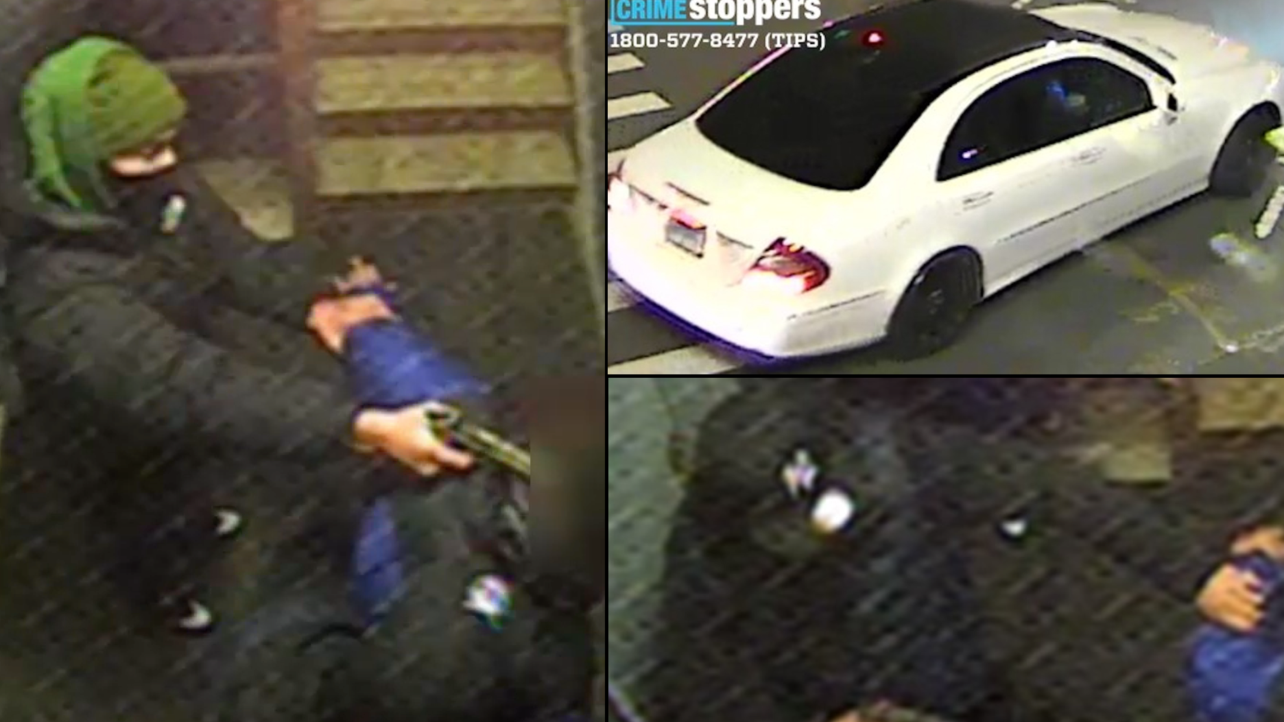 VIDEO: 3 sought after man shot, wounded in Brooklyn apartment stairwell