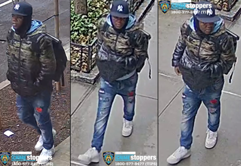 Police are searching for this man in the pair of robberies in Chelsea in early April