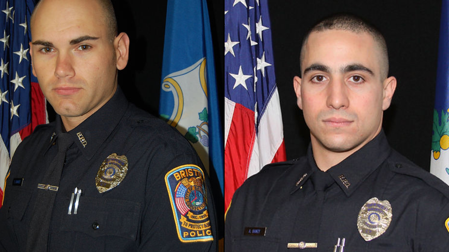 2 officers fatally shot, 3rd seriously injured in Connecticut