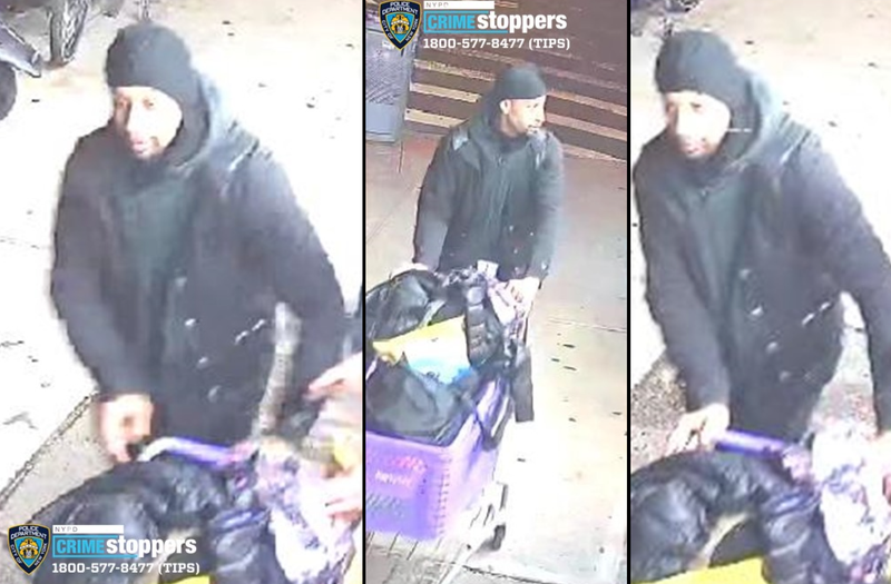 Police released images of a suspect in the Jan. 31 assault in the East Village