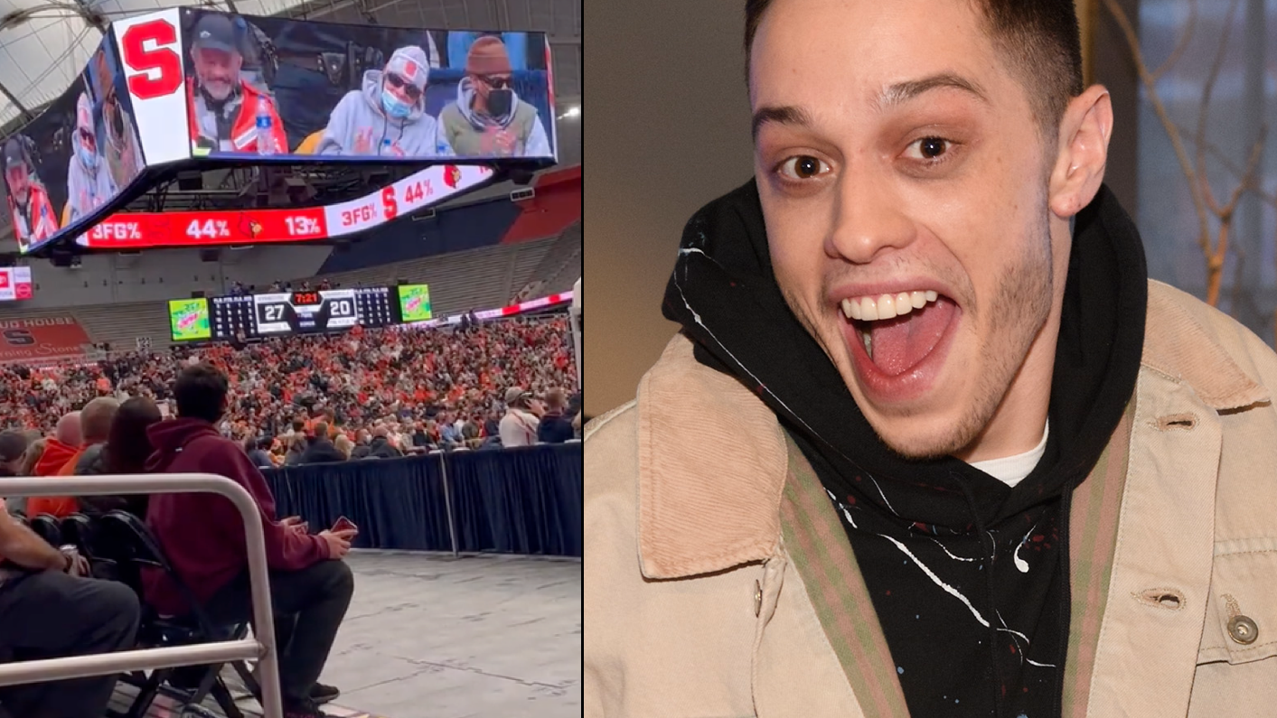 VIDEO: Pete Davidson booed by Syracuse fans after calling city 'worse than Staten Island'