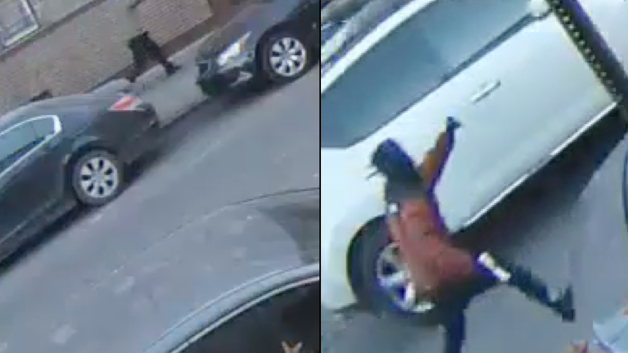 VIDEO: Bullets fly as gunmen get in afternoon shootout on Bronx street