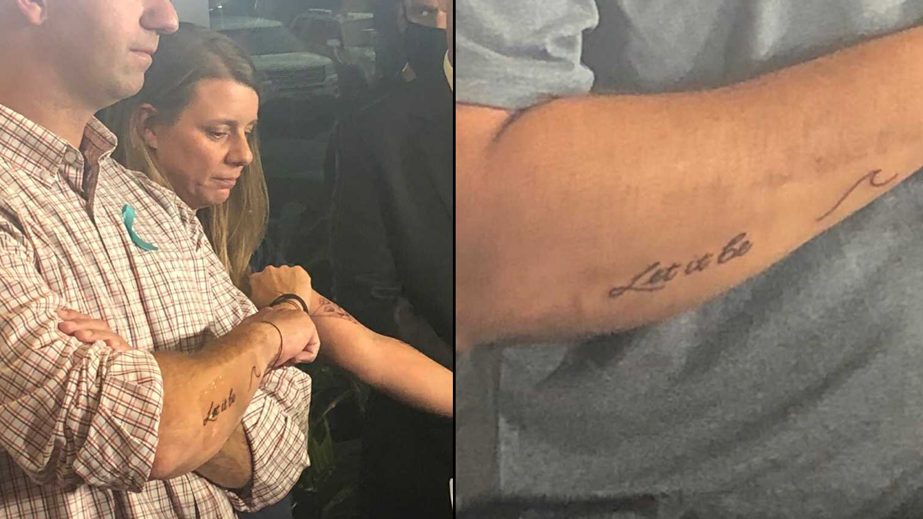 GABBY PETITO: Parents get tattoos in her memory, details emerge on family trip Laundries took before Brian's disappearance