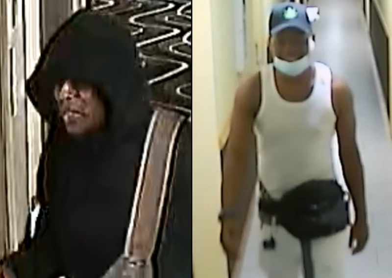 Police said they're searching for two women and a man in the weeks-long robbery spree