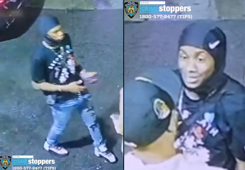 Police are searching for the suspected driver of a Mercedes-Benz that hit a woman on a sidewalk in Indwood on Monday morning