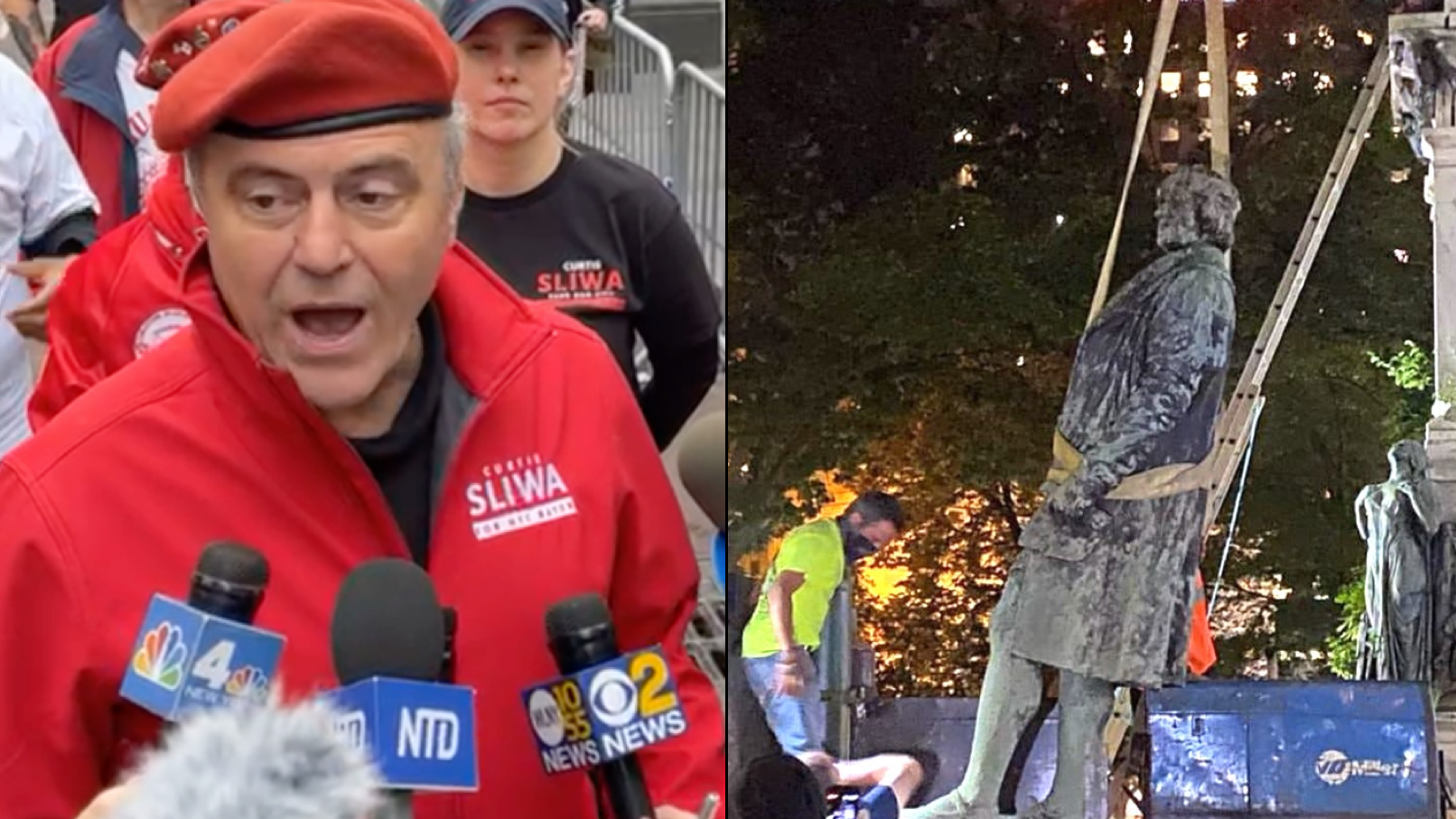Curtis Sliwa wants to erect Columbus statue on Staten Island, 'the most Italian of boroughs'