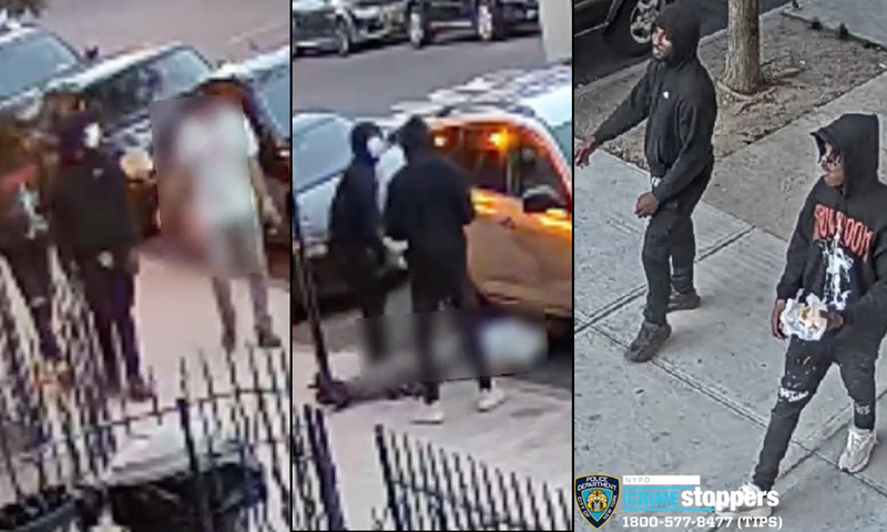 Video shows the 61-year-old victim walking outside of his home in Bedford-Stuyvesant on May 25 when two men fatally punch and rob him