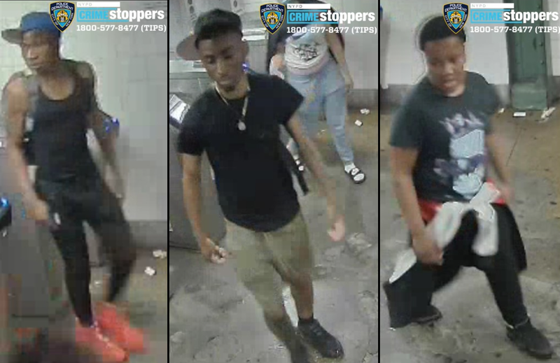 Police are searching for three suspects in the violent robbery on May 31