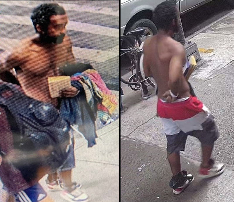 Police released images of the suspect Thursday