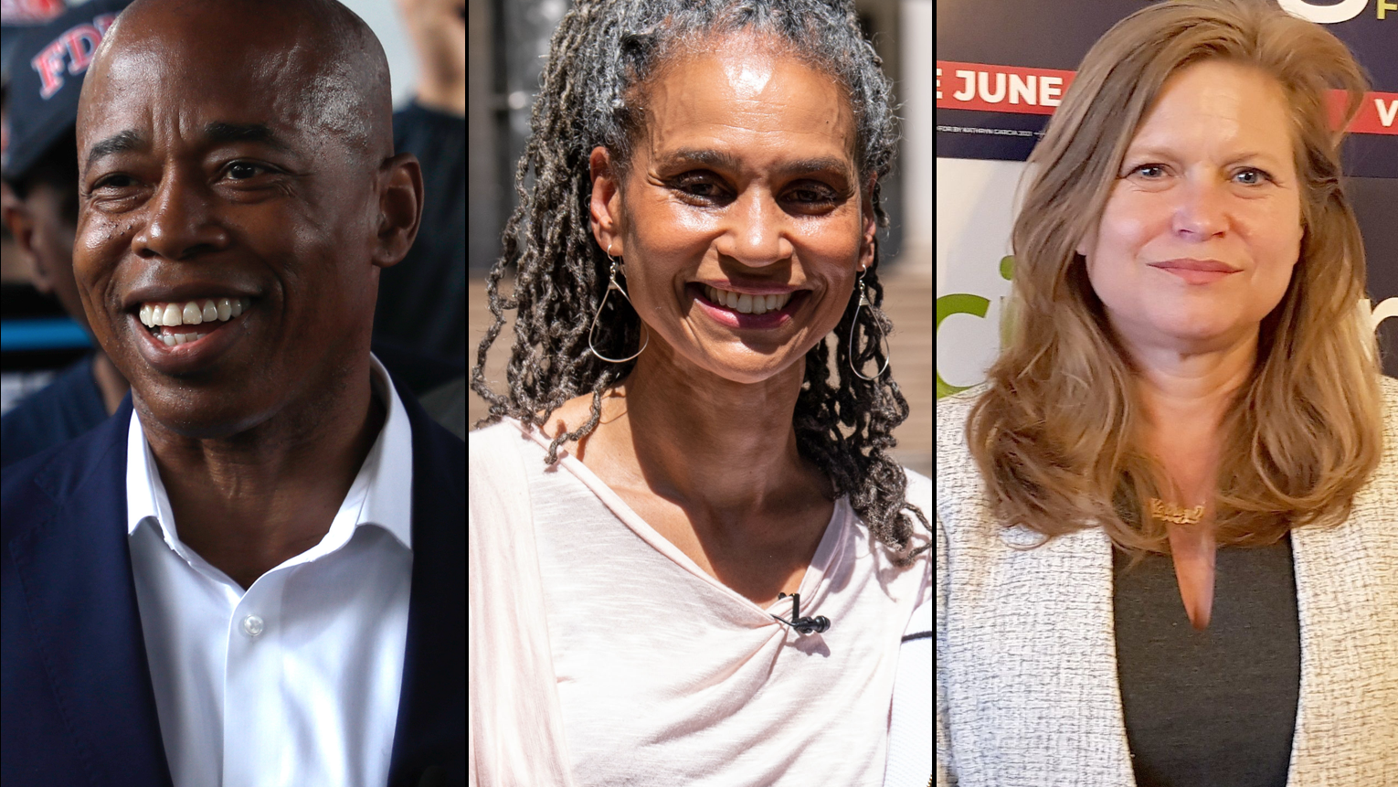 NEW POLLS: Adams leads primary race for NYC mayor, with Wiley, Garcia neck and neck