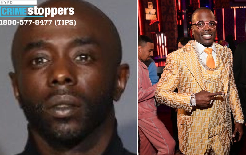 Shamar Leggette (left) had been wanted in the July 2022 robbery of Bishop Lamor Whitehead (right)