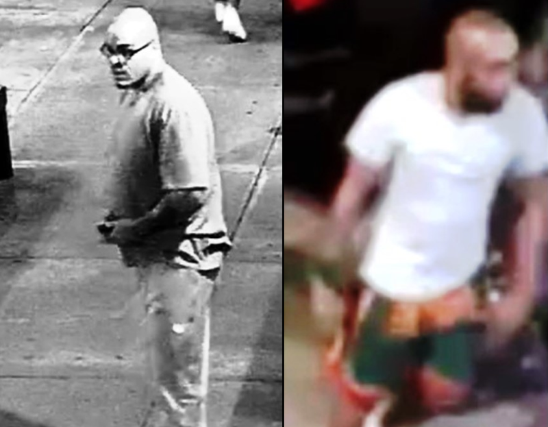 Police are searching for two suspects in the Sept. 21 robbery in Bushwick