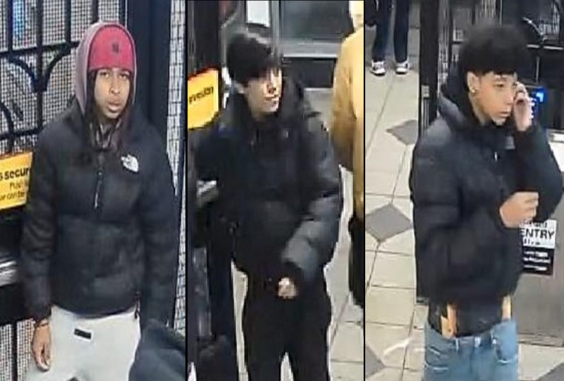 Police are searching for three suspects in the Jan. 4 robbery in Brownsville