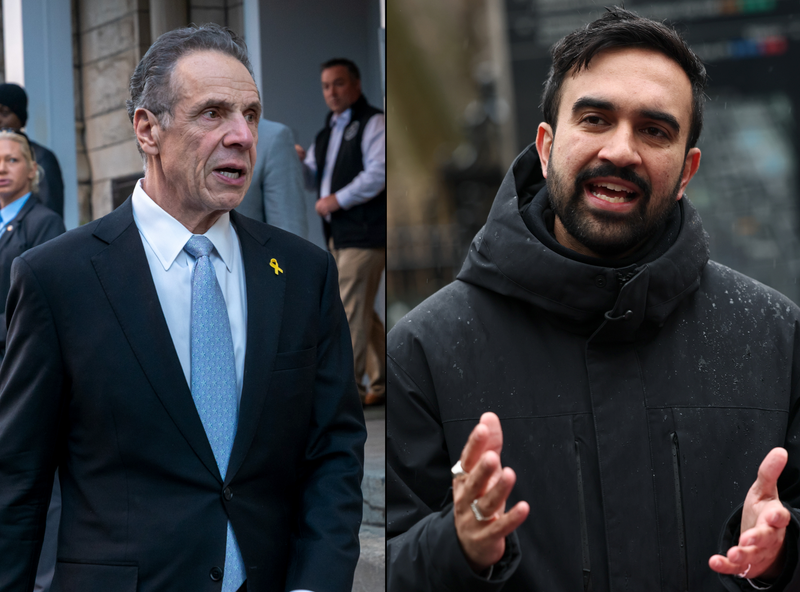 Andrew Cuomo and Zohran Mamdani lea the Democratic primary by a large margin, a new poll shows